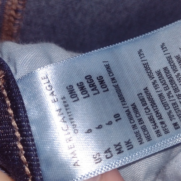 American Eagle Outfitters Deep Blue Boot Cut Jeans - Picture 9 of 12